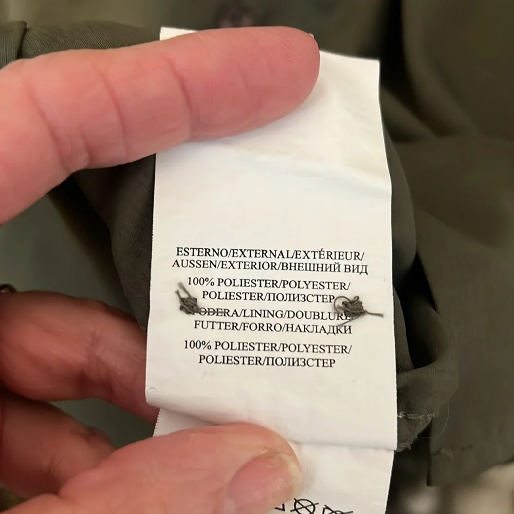 BERETTA Men’s Buzzi Shooting Tactical Short Sleeve Shirt Size Large Army Green - Picture 9 of 9